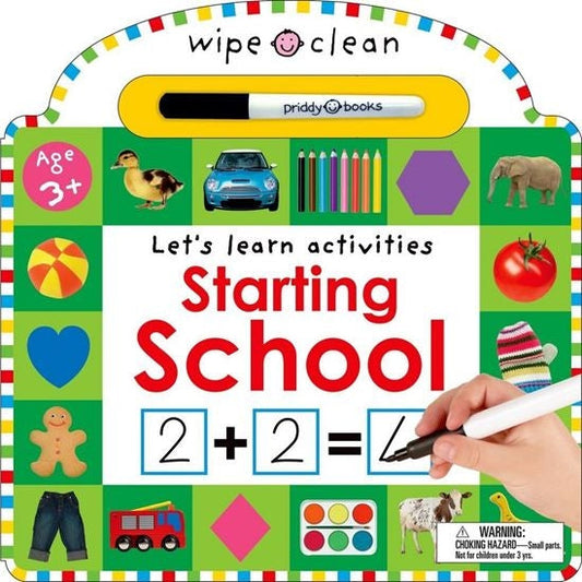 Wipe Clean Let's Learn Activities - Starting School