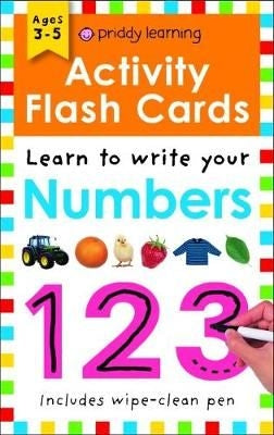Activity Flash Cards: Learn to Write Your Numbers