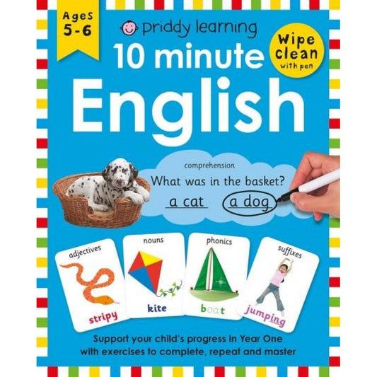 Wipe-Clean Workbook: 10 Minute English