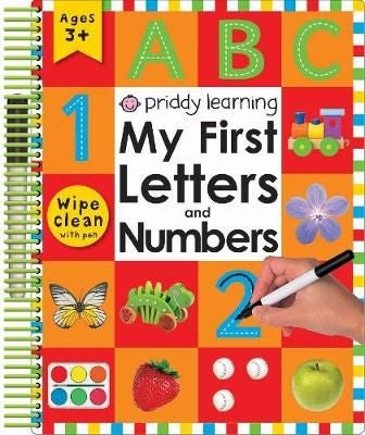 Wipe Clean Spiral: My First Letter & Numbers