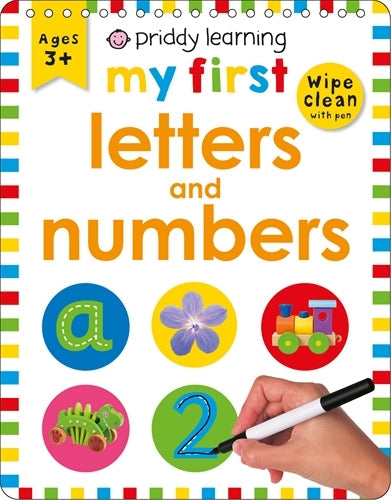 Wipe Clean Easels: My First Letters and Numbers
