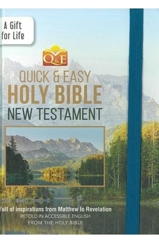 Quick And Easy Read Bible Leather Effect