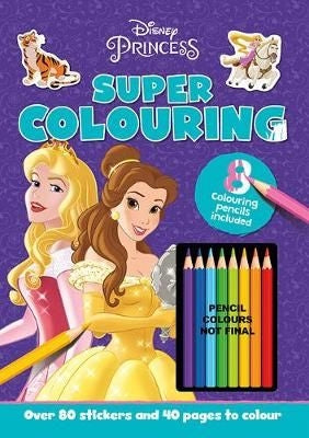 Disney Princesses Super Colouring