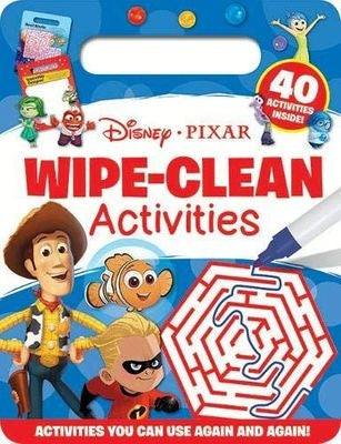 Disney Pixar: Wipe Clean Activities