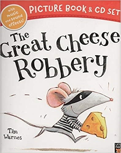 THE GREAT CHEESE ROBBERY BOOK & CD