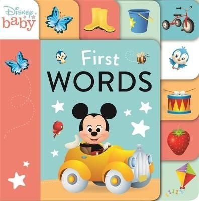 Disney Baby: 1st Words TaBoard Booked Board Book