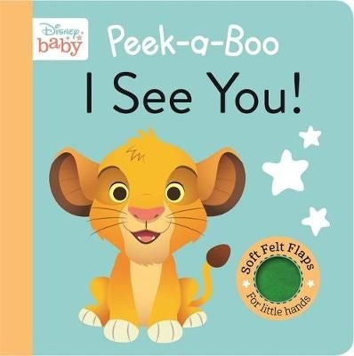 Disney Baby: Peek a Boo I See You Board Book