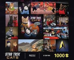1000 Piece Star Trek Cats