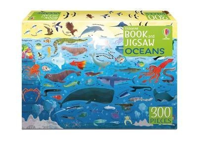 Book and 300 Jigsaw Oceans