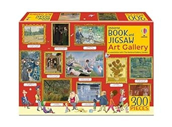 300 Piece Art Gallery Book and Jigsaw