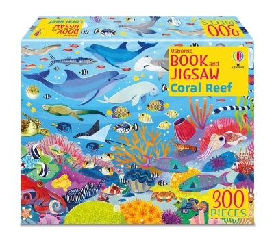 300 Piece Coral Reef Book & Jigsaw