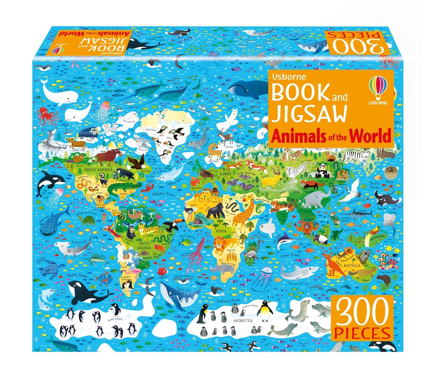 300 Piece Animals of the World
