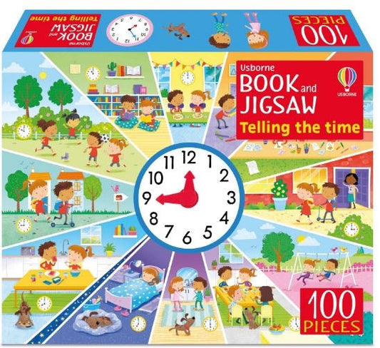 100 Piece Telling the Time Book and Jigsaw