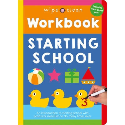 Wipe Clean Workbook: Starting School