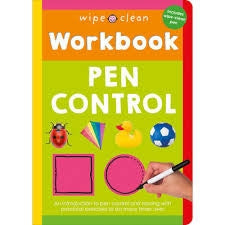 Wipe Clean Workbook: Pen Control