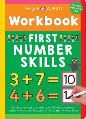 Wipe Clean Workbook: First Number Skills