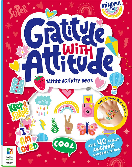 Gratitude with Attitude: Tattoo Activity Book