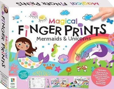 Magical Picture Perfect Finger Prints: Unicorns & Mermaids