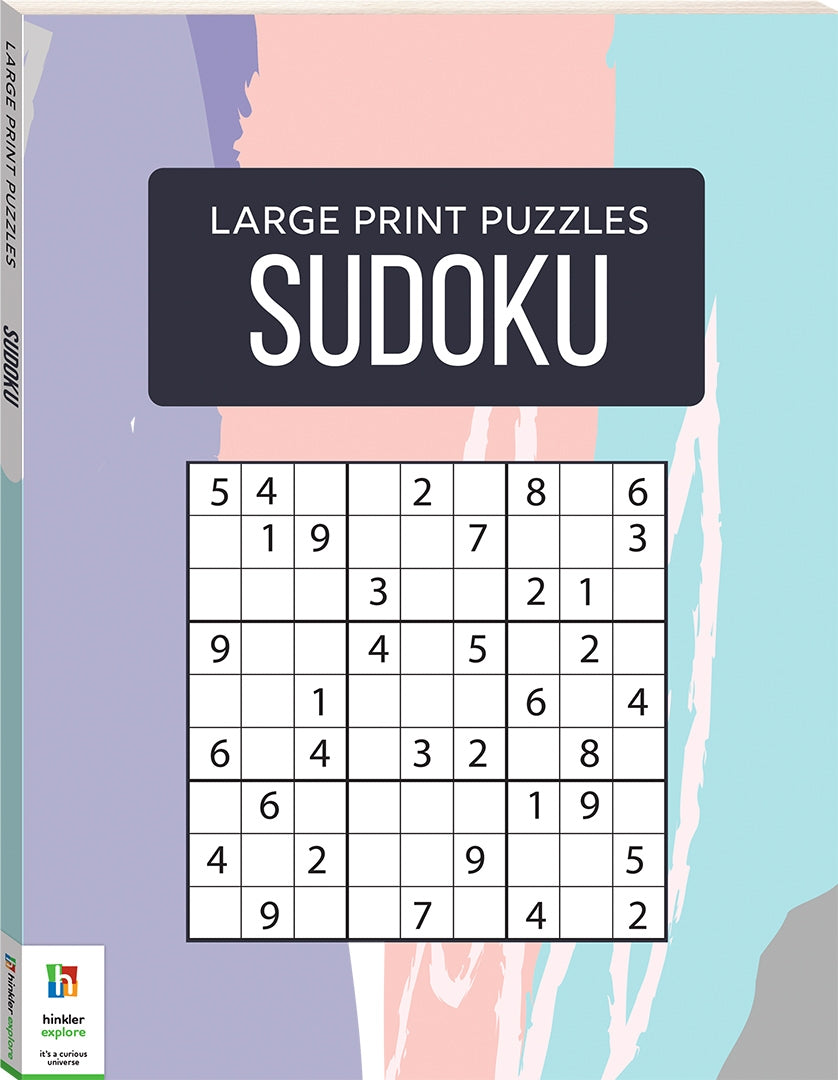 Large Print Puzzles: Sudoku