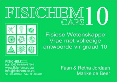 Fisichem Fisiese Wetenskappe Graad 10