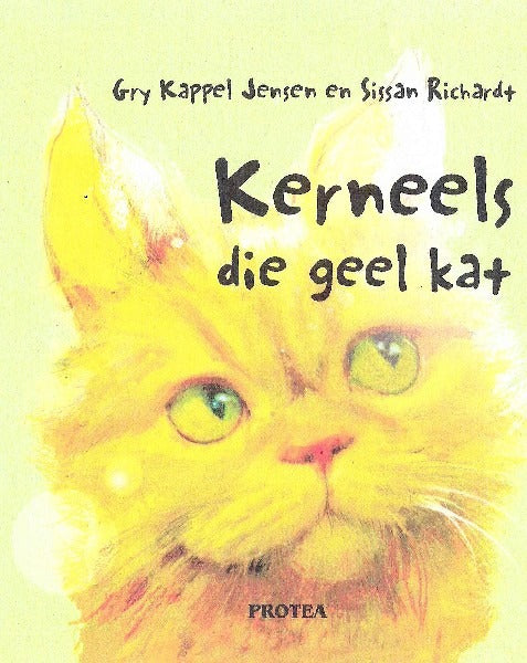 Kerneels die geel kat