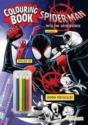Spider Man Spider Verse: Colouring Book
