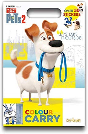 Secret Life of Pets 2 Colour and Carry Pad
