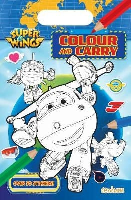 Super Wings: Colour & Carry Pad
