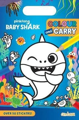 Baby Shark: Colour & Carry Pad