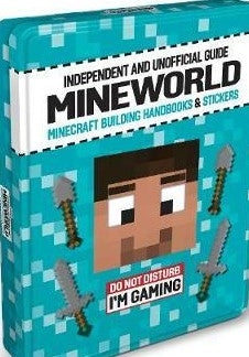 Mineworld: Mindcraft Building Handbooks & Stickers in Tin