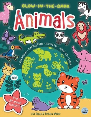 Glow-In-The-Dark Animals Sticker Activit