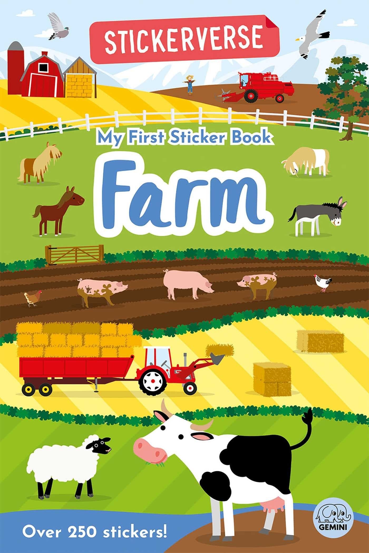 My First Sticker Book Farm