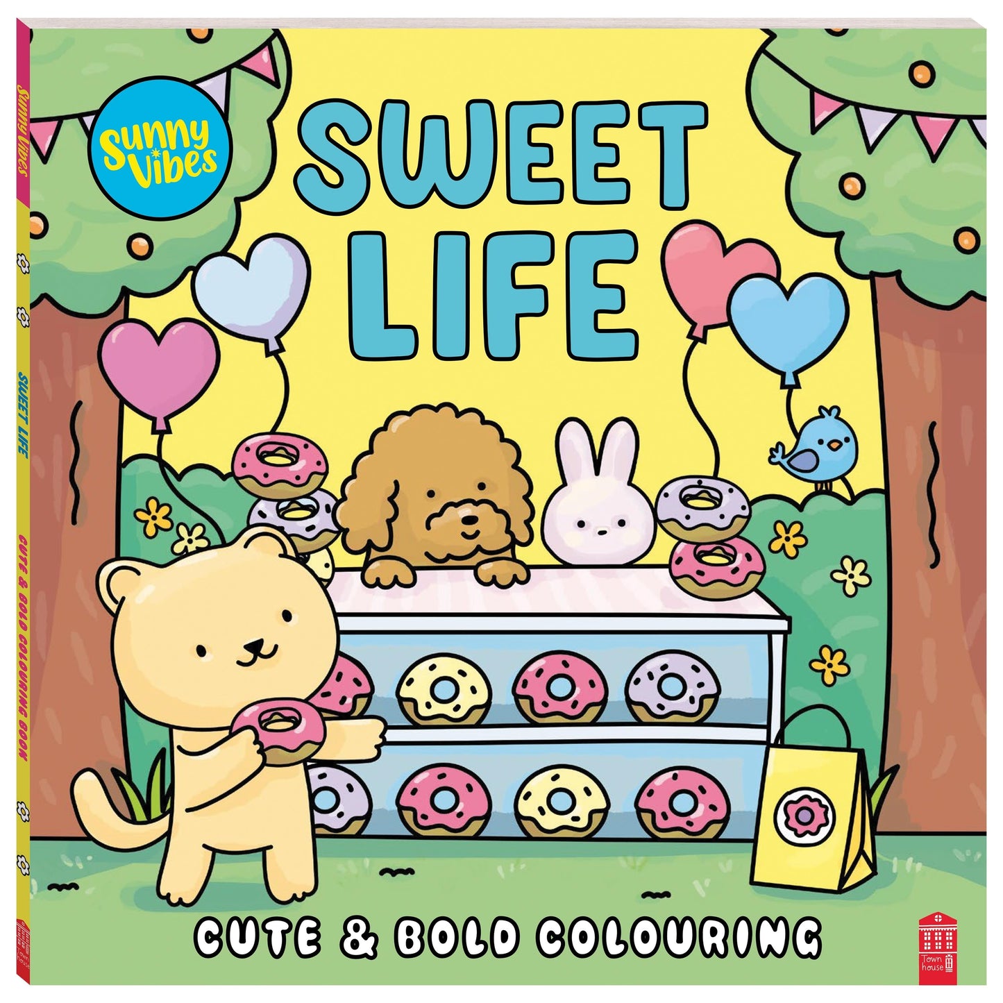 Sunny Vibes Sweet Life Colouring Book