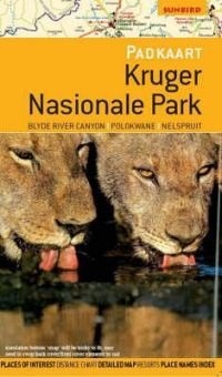 Padkaart: Kruger Nasional Park: Blyde River Canyon, Polokwane, Nelspruite