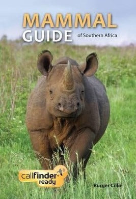Mammal guide of Southern Africa without callfinder