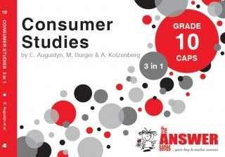Consumer Studies 3 in1 Grade 10