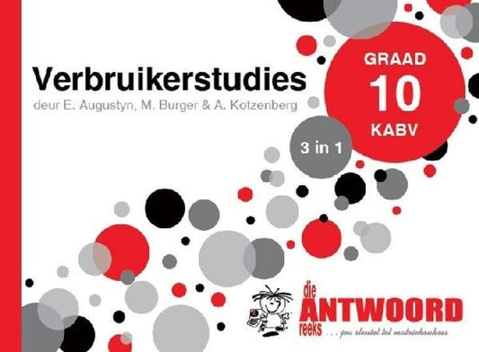Verbruikerstudies 3 in 1 Graad 10 Leerderboek
