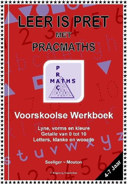 PracMaths Leer is Pret Voorskoolse Werkboek