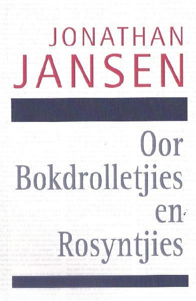 Oor Bokdrolletjies en Rosyntjies