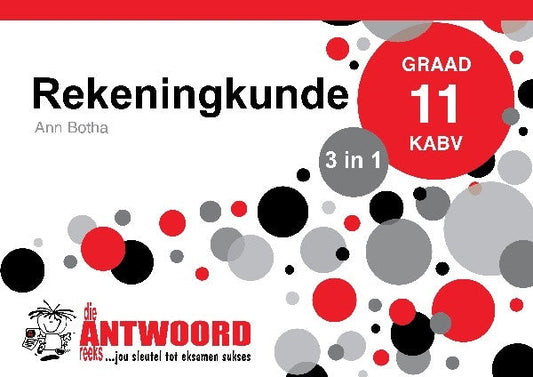 Rekeningkunde 3 in 1 Graad 11