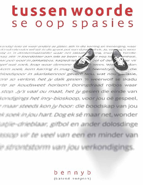 Tussen woorde se oop spasies