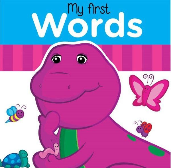 Barney: My First Words Board Book