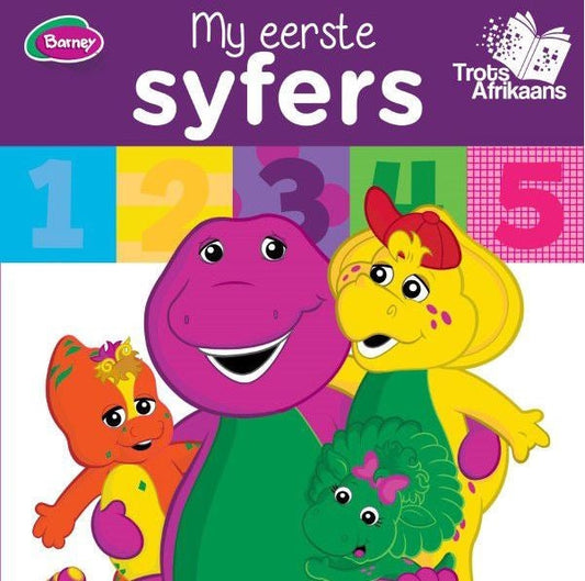 Barney: My eerste syfers bordboek