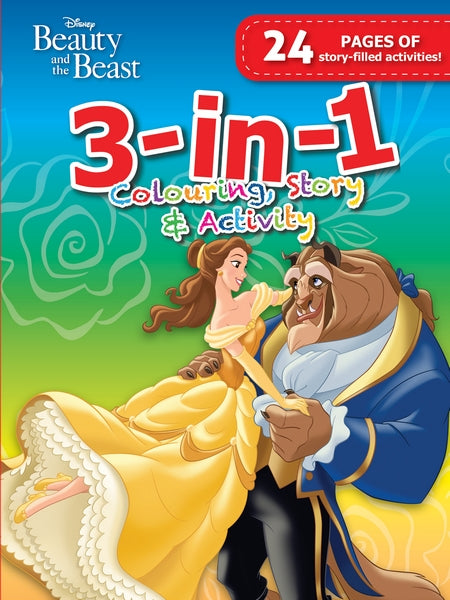 Disney Beauty & The Beast - 3-In-1