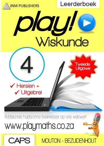 Play! Wiskunde Graad 4 Leerderboek 2de Uitgawe