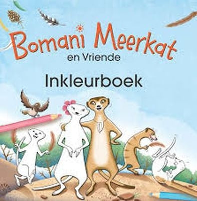 Bomani Meerkat en vriende inkleurboek