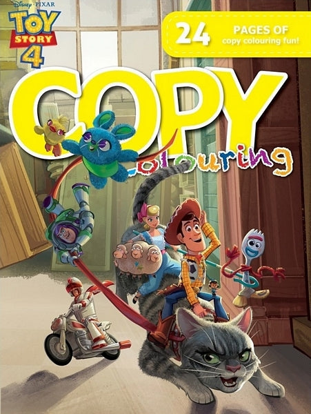 Disney Toy Story 4 - 24 Page Copy Colour Book