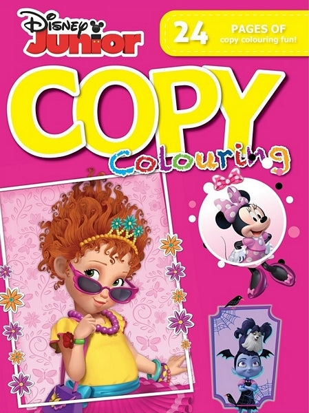 Disney Junior (Pink) - 24 Page Copy Colour Book