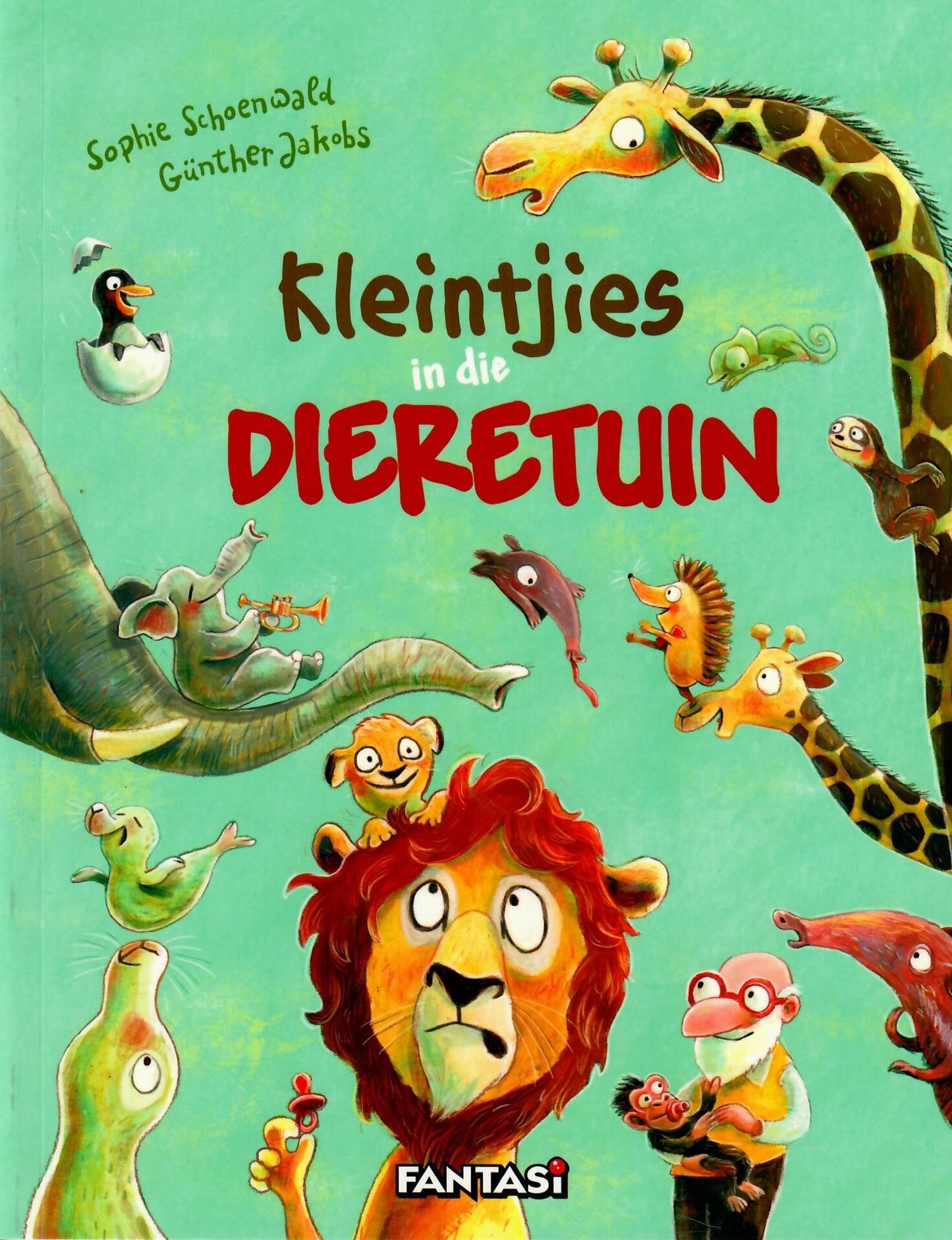 Kleintjies in die dieretuin