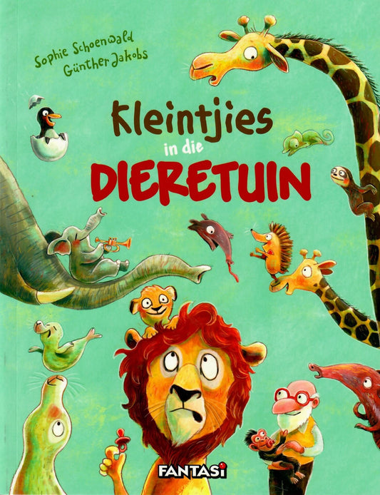 Kleintjies in die dieretuin